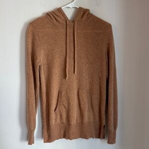 Saks Fifth Avenue Brown Hoodie Sweater